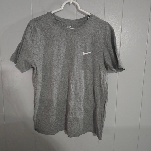 Nike Other - Nike T-Shirt Mens Large Gray Short Sleeve Athletic Cut Swoosh Logo Tee